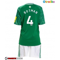 Otroške Nogometnih dresov Newcastle United Sven Botman #4 Gostujoči 2025-26 Kratki rokavi (+ hlače)